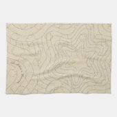 Kitchen Towel Hanukkah Stars & Dreidels Towel Theedoek (Horizontaal)