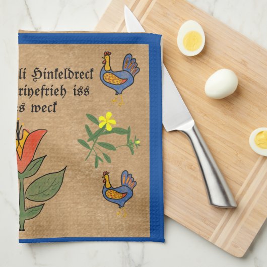Kitchen Towel Heili Heili Hinkledreck Theedoek (Quarter Fold)