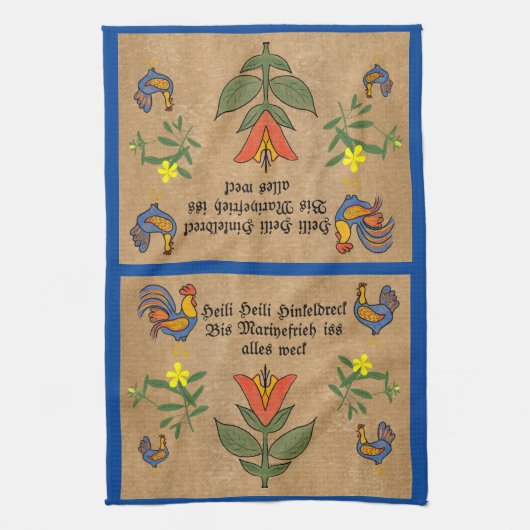 Kitchen Towel Heili Heili Hinkledreck Theedoek (Verticaal)