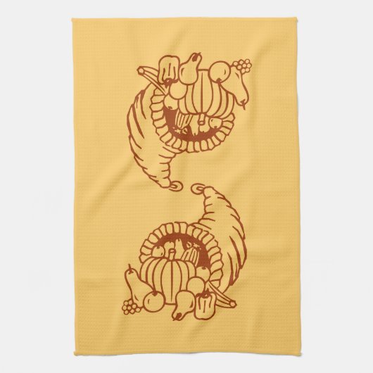 Kitchen Towel - Herfst Harvest Theedoek (Verticaal)