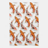 Kitchen Towel-KOI Fish Theedoek (Verticaal)
