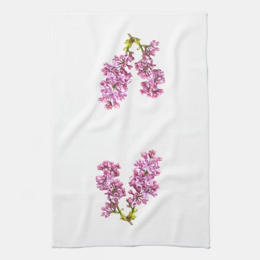 Kitchen Towel - Lila bloesems Theedoek