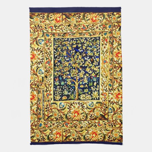 Kitchen Towel-Mode/Fabric-William Morris 9 Theedoek (Verticaal)