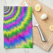 Kitchen Towel Neon Explosion Theedoek (Quarter Fold)