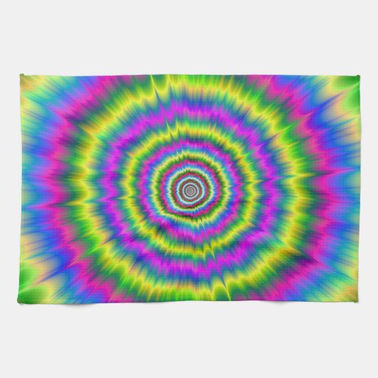 Kitchen Towel Neon Explosion Theedoek (Horizontaal)