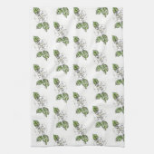 Kitchen Towel - NGA White Gardenias Theedoek (Verticaal)