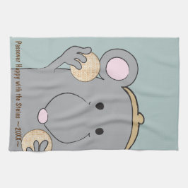 Kitchen Towel "Passover Matzah, Matzah" Theedoek