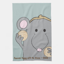 Kitchen Towel "Passover Matzah, Matzah" Theedoek