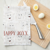 Kitchen Towel "Passover Matzah" Theedoek (Quarter Fold)