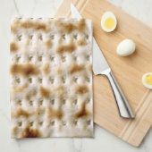 KITCHEN TOWEL PASSOVER MATZO ~ ONGELOOFD! THEEDOEK (Quarter Fold)