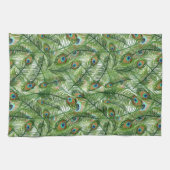 Kitchen Towel Peacock Feathers Theedoek (Horizontaal)
