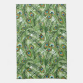 Kitchen Towel Peacock Feathers Theedoek (Verticaal)