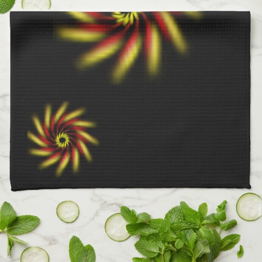 Kitchen Towel - Pinwheels Theedoek (Gevouwen)