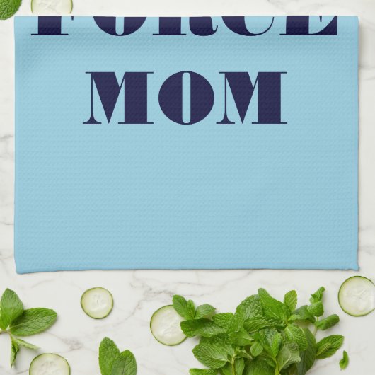 Kitchen Towel Proud Air Force Mam Theedoek (Gevouwen)