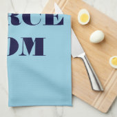 Kitchen Towel Proud Air Force Mam Theedoek (Quarter Fold)