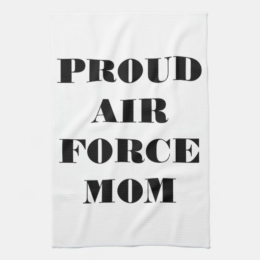 Kitchen Towel Proud Air Force Mam Theedoek (Verticaal)
