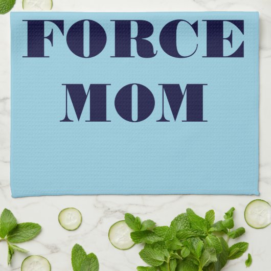 Kitchen Towel Proud Air Force Mam Theedoek (Gevouwen)