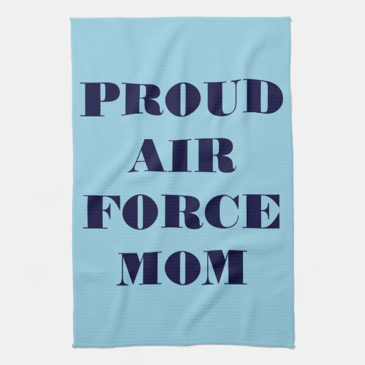 Kitchen Towel Proud Air Force Mam Theedoek (Verticaal)