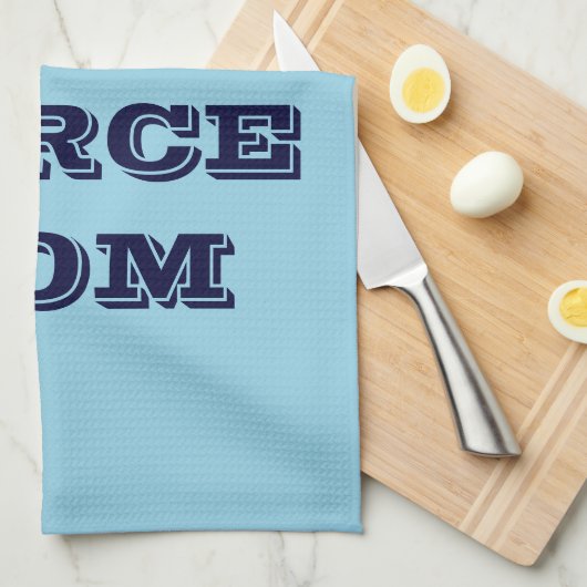 Kitchen Towel Proud Air Force Mam Theedoek (Quarter Fold)