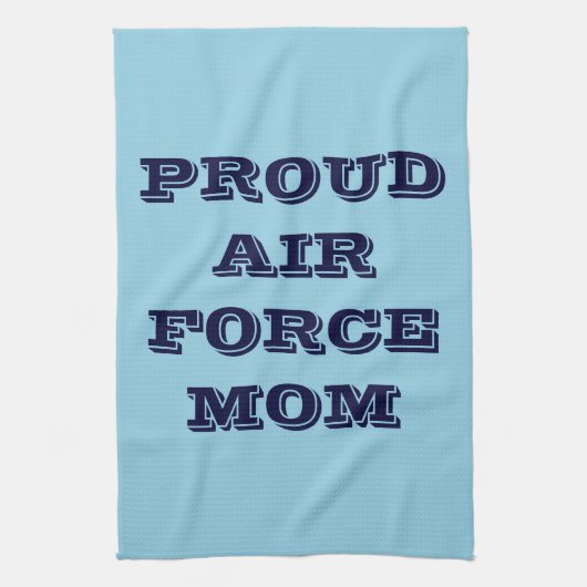 Kitchen Towel Proud Air Force Mam Theedoek (Verticaal)