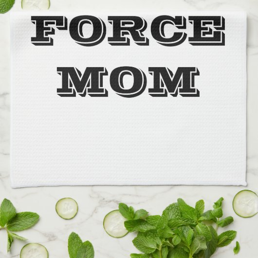 Kitchen Towel Proud Air Force Mam Theedoek (Gevouwen)