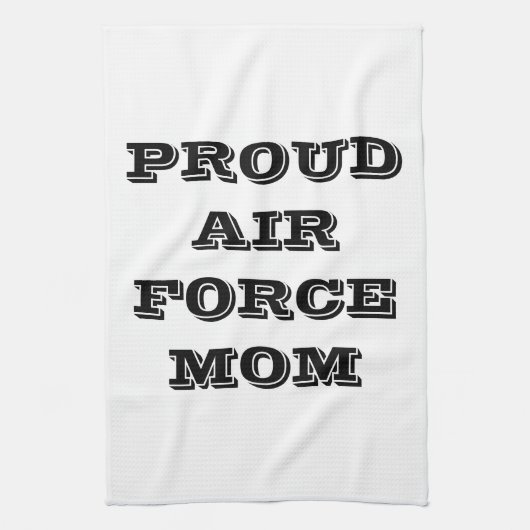 Kitchen Towel Proud Air Force Mam Theedoek (Verticaal)