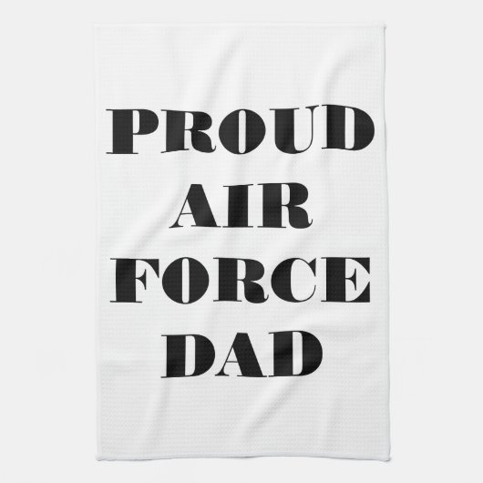 Kitchen Towel Proud Air Force Pap Theedoek (Verticaal)