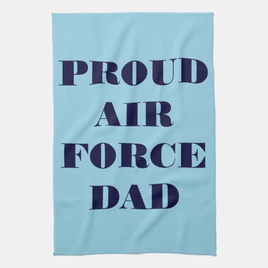 Kitchen Towel Proud Air Force Pap Theedoek (Verticaal)