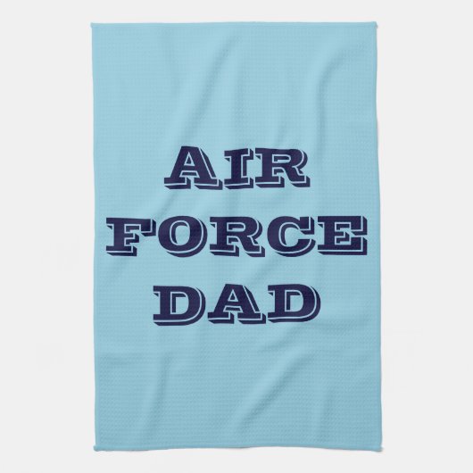 Kitchen Towel Proud Air Force Pap Theedoek (Verticaal)