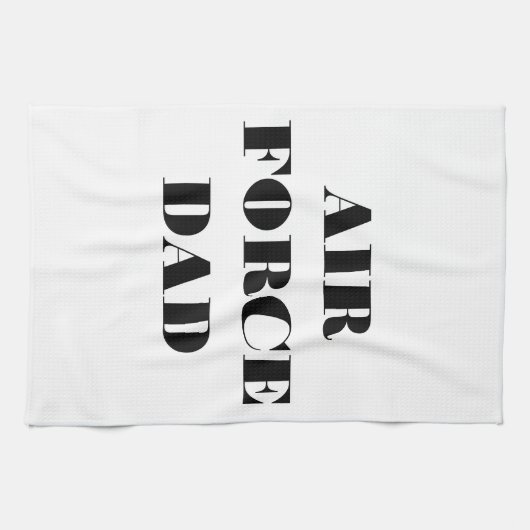 Kitchen Towel Proud Air Force Pap Theedoek (Horizontaal)