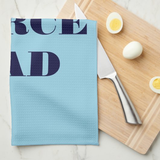 Kitchen Towel Proud Air Force Pap Theedoek (Quarter Fold)