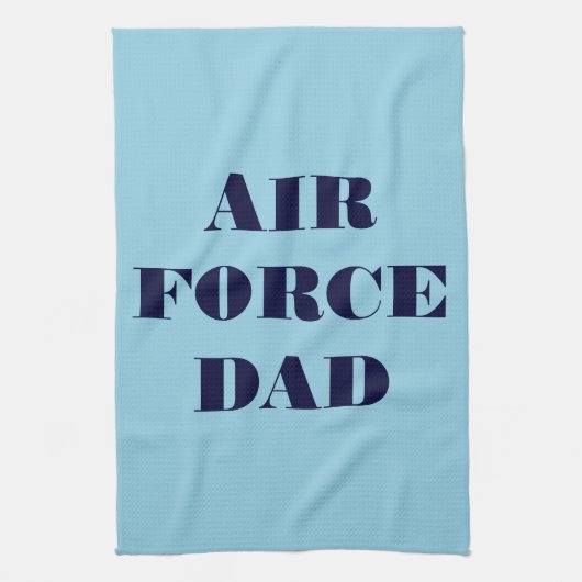 Kitchen Towel Proud Air Force Pap Theedoek (Verticaal)