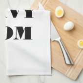 Kitchen Towel Proud Navy Mam Theedoek (Quarter Fold)