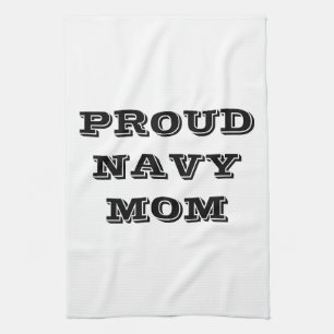 Kitchen Towel Proud Navy Mam Theedoek