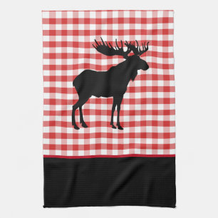 Kitchen Towel-Red Pset-Moose Theedoek