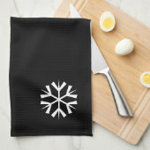 Kitchen Towel Snowflake Theedoek (Quarter Fold)