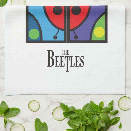 KItchen Towel "The Beetles" Theedoek (Gevouwen)