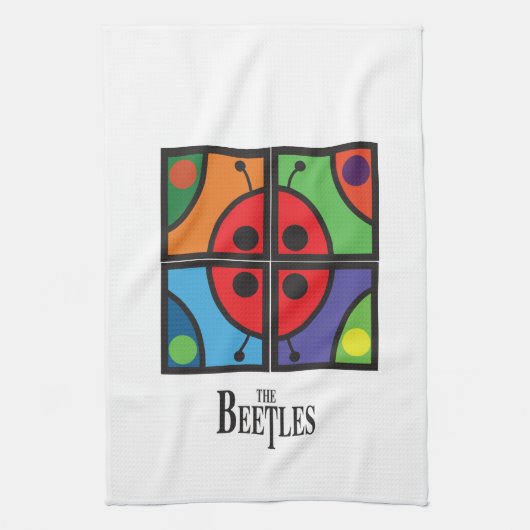 KItchen Towel "The Beetles" Theedoek (Verticaal)