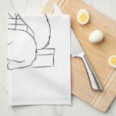 kitchen towel theedoek (Quarter Fold)