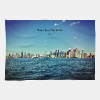 Kitchen Towel "Toronto Yacht Club Skyline-CE" Theedoek