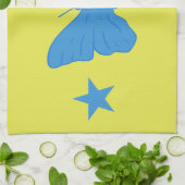 Kitchen towel with Flag of Bady Bassit Theedoek (Gevouwen)