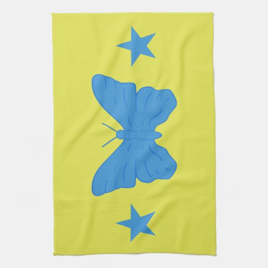 Kitchen towel with Flag of Bady Bassit Theedoek (Verticaal)