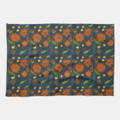 Kitchen towel with floral motif theedoek (Horizontaal)