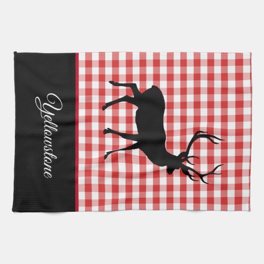 Kitchen Towel-Yellowstone Deer Theedoek (Horizontaal)