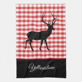 Kitchen Towel-Yellowstone Deer Theedoek (Verticaal)