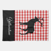 Kitchen Towel-Yellowstone Elk Theedoek (Horizontaal)