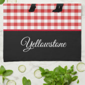 Kitchen Towel-Yellowstone Wolf Theedoek (Gevouwen)