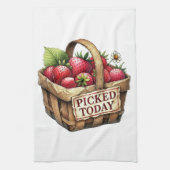 Kitchen Towels-Berry Basket Kitchen Towel Theedoek (Verticaal)