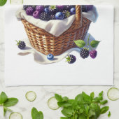 Kitchen Towels- Berry Basket Kitchen Towel Theedoek (Gevouwen)
