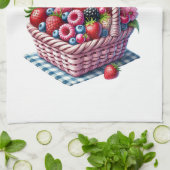 Kitchen Towels-Berry Basket Kitchen Towel Theedoek (Gevouwen)